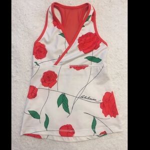 Lululemon floral tank top